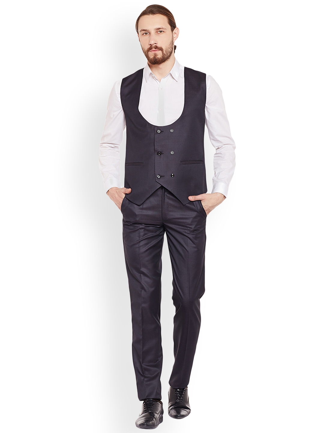 Jack  Jones Premium Slim Waistcoat In Grey Check  ASOS