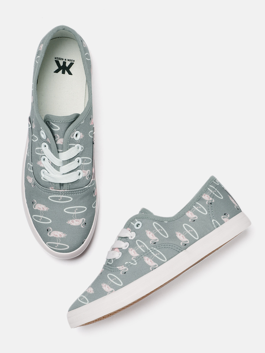 kook n keech grey sneakers