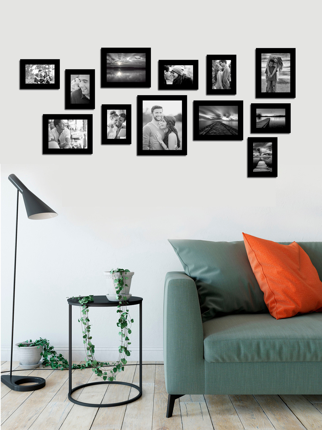Art Street Black Set of 12 Photo Frames