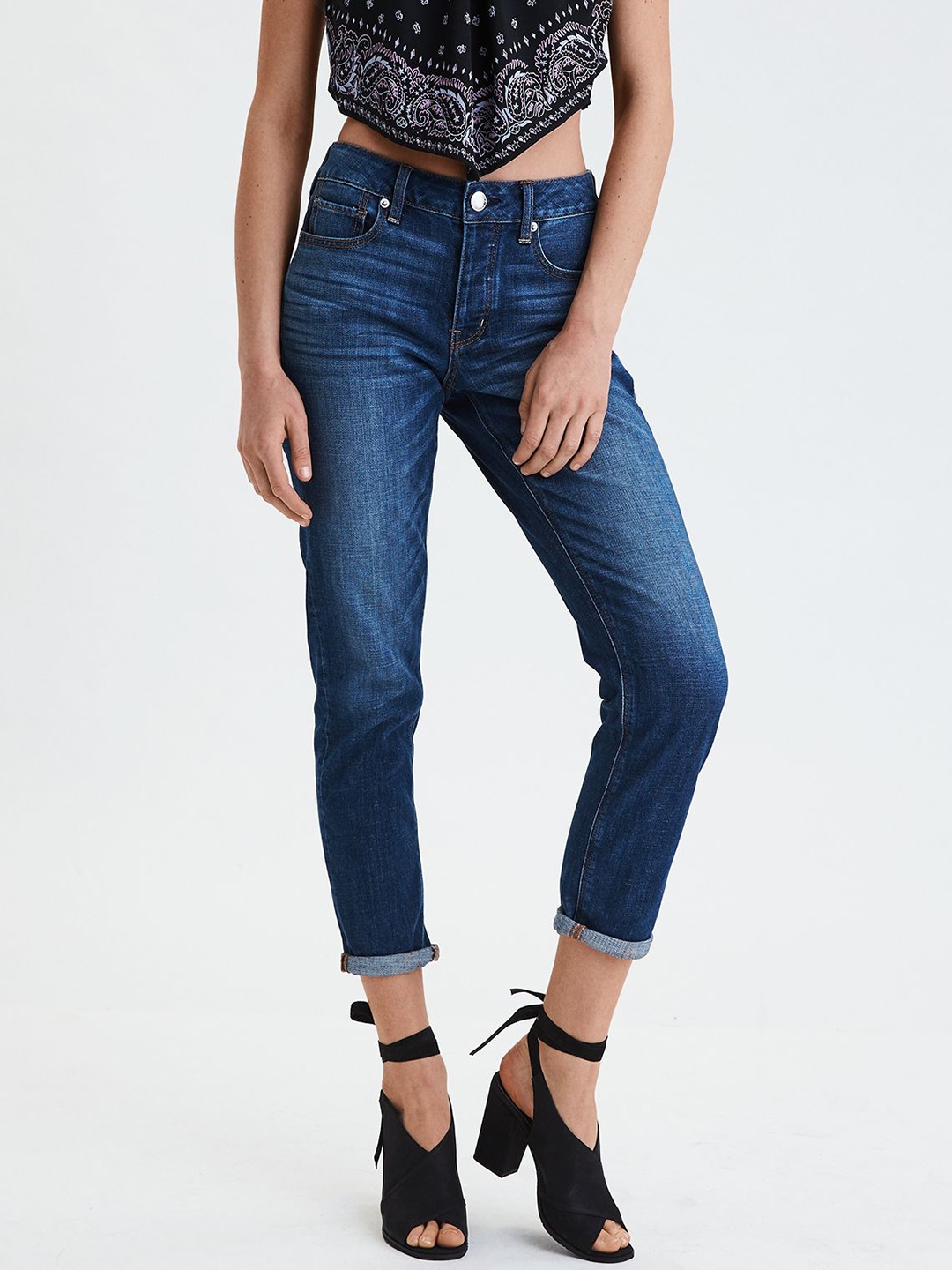 american eagle mid rise skinny jeans
