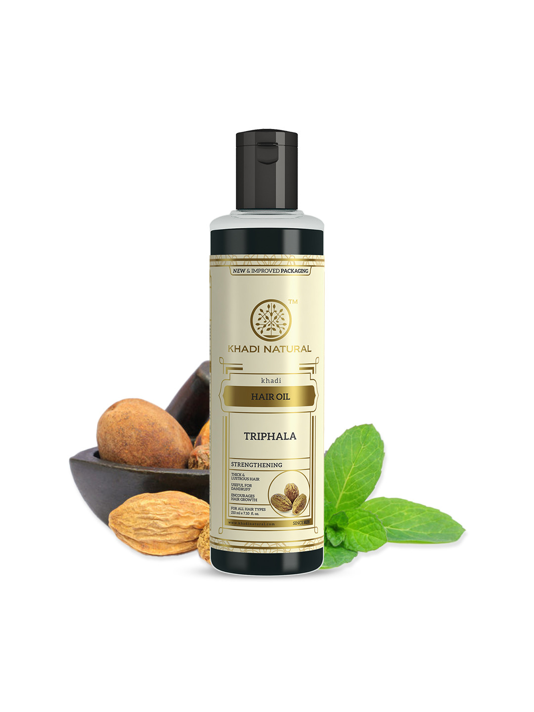 Khadi Natural Trifala Hair Oil for Anti-Dandruff Care - 210ml