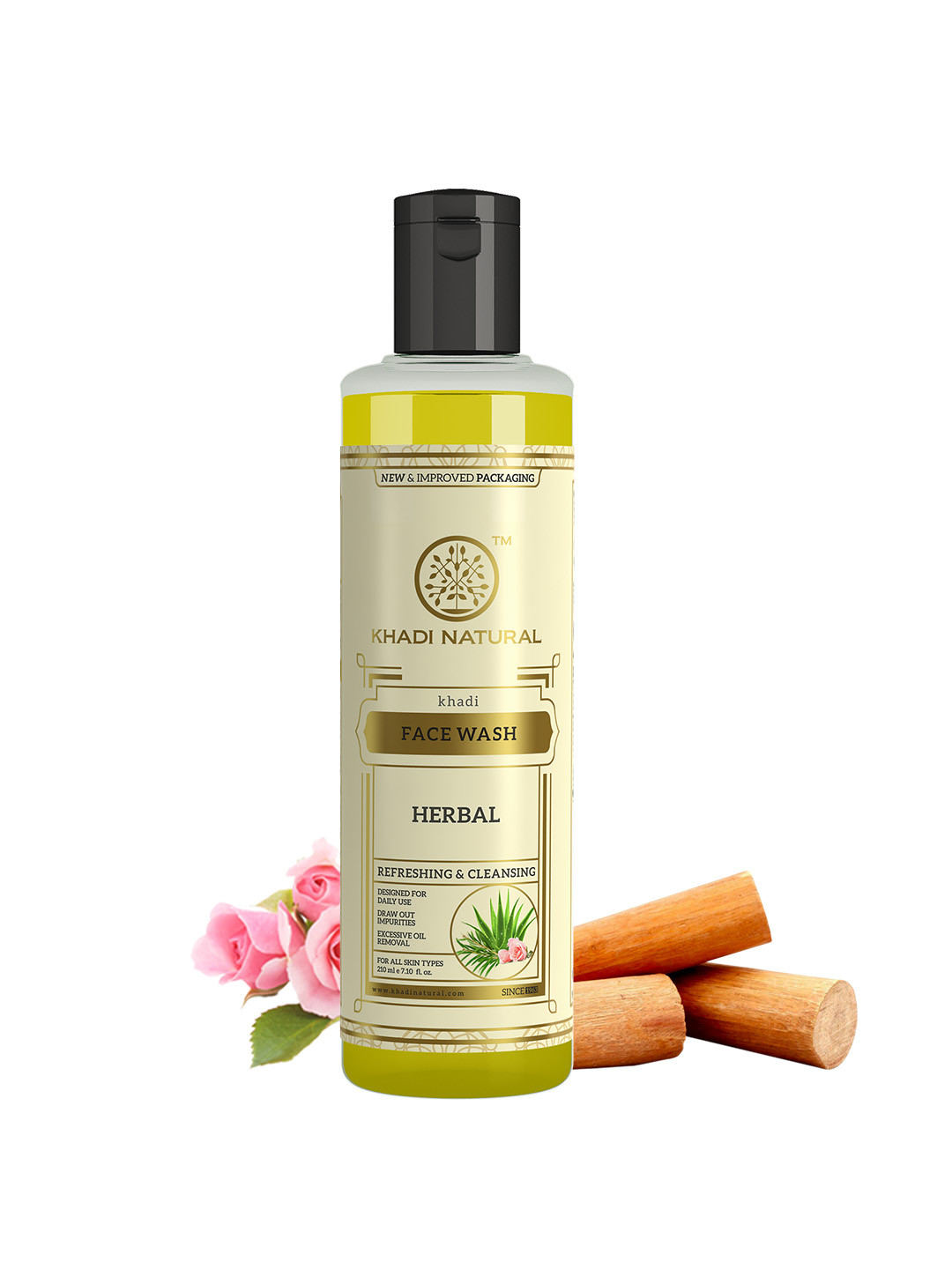 Khadi Natural Ayurvedic Face Wash for Clear Skin - 210ml