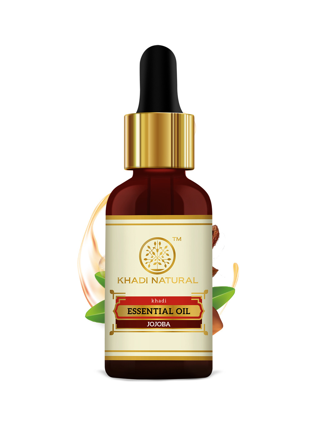 Khadi Natural Jojoba Oil to Soften & Moisturize Skin - 15ml
