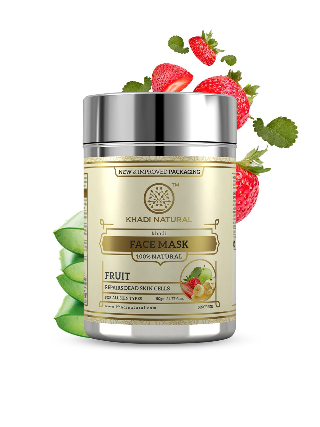 Khadi Natural Fruit Face Mask To Repair Dead Skin Cells - 50 g