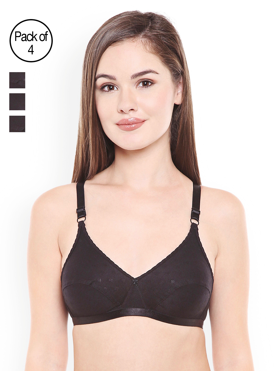 Bodycare Pack of 3 Full Coverage Bras E1507BBBB