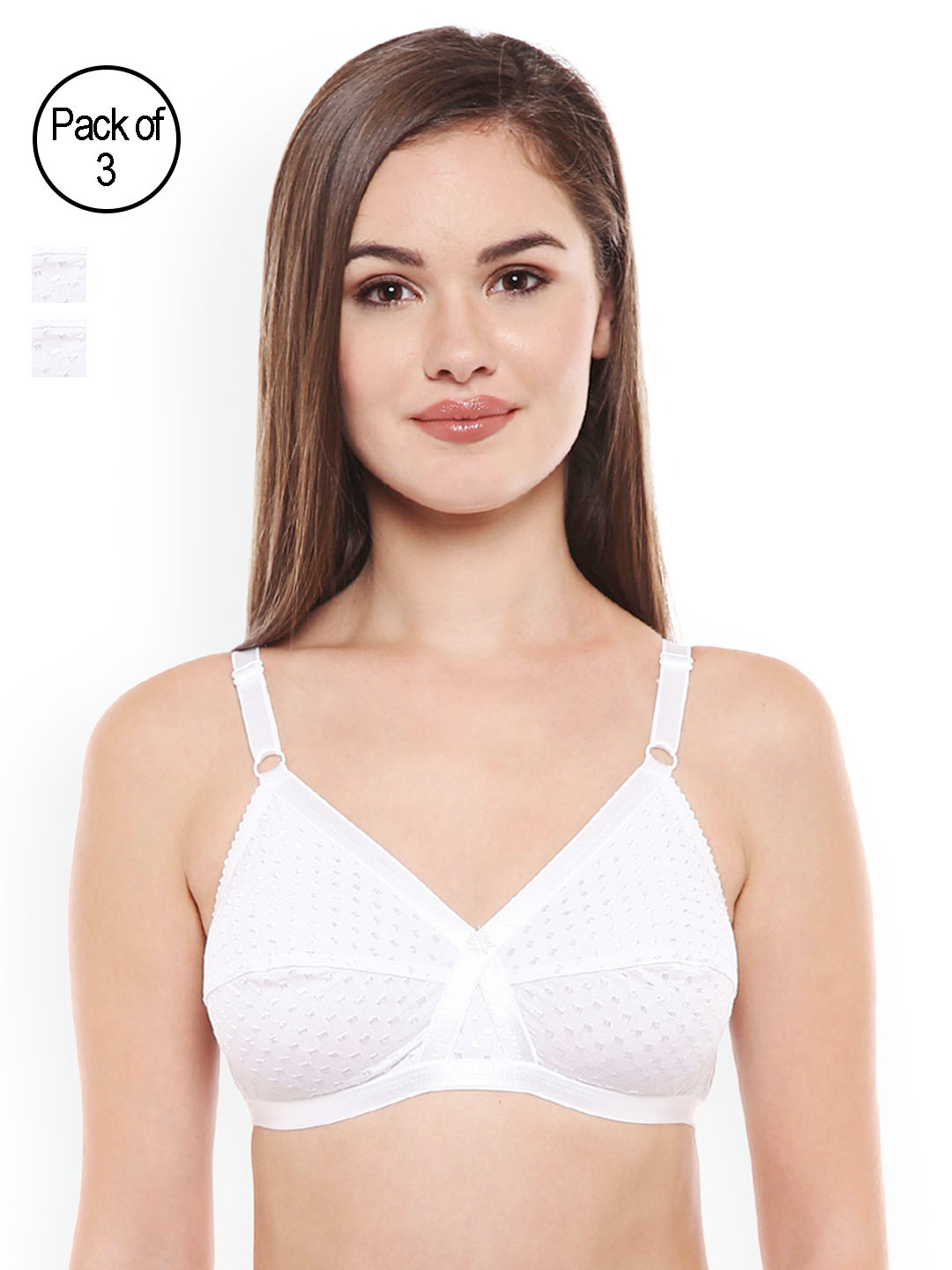 Bodycare Pack of 3 Bras