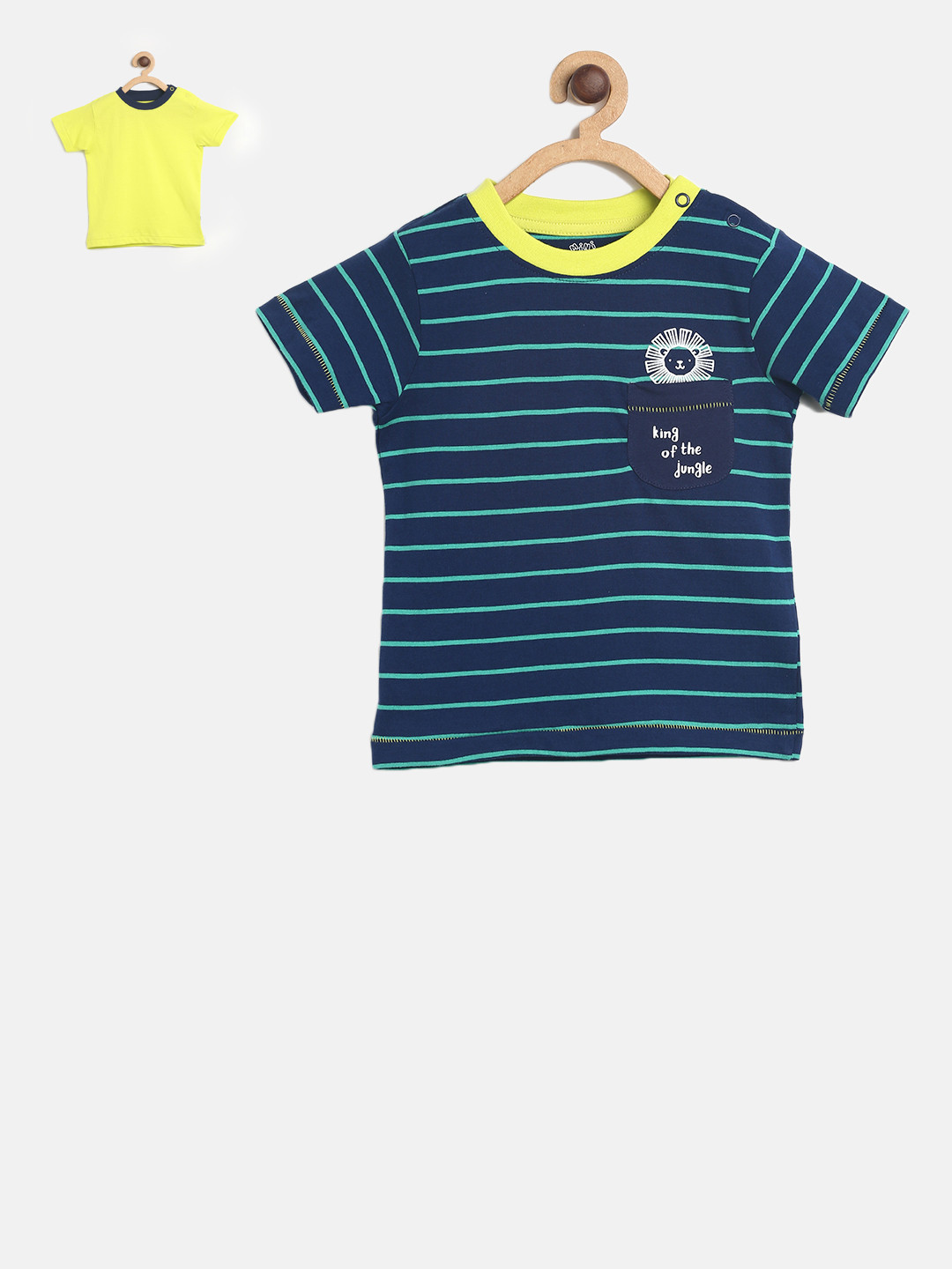 MINI KLUB Boys Pack Of 2 T-shirts