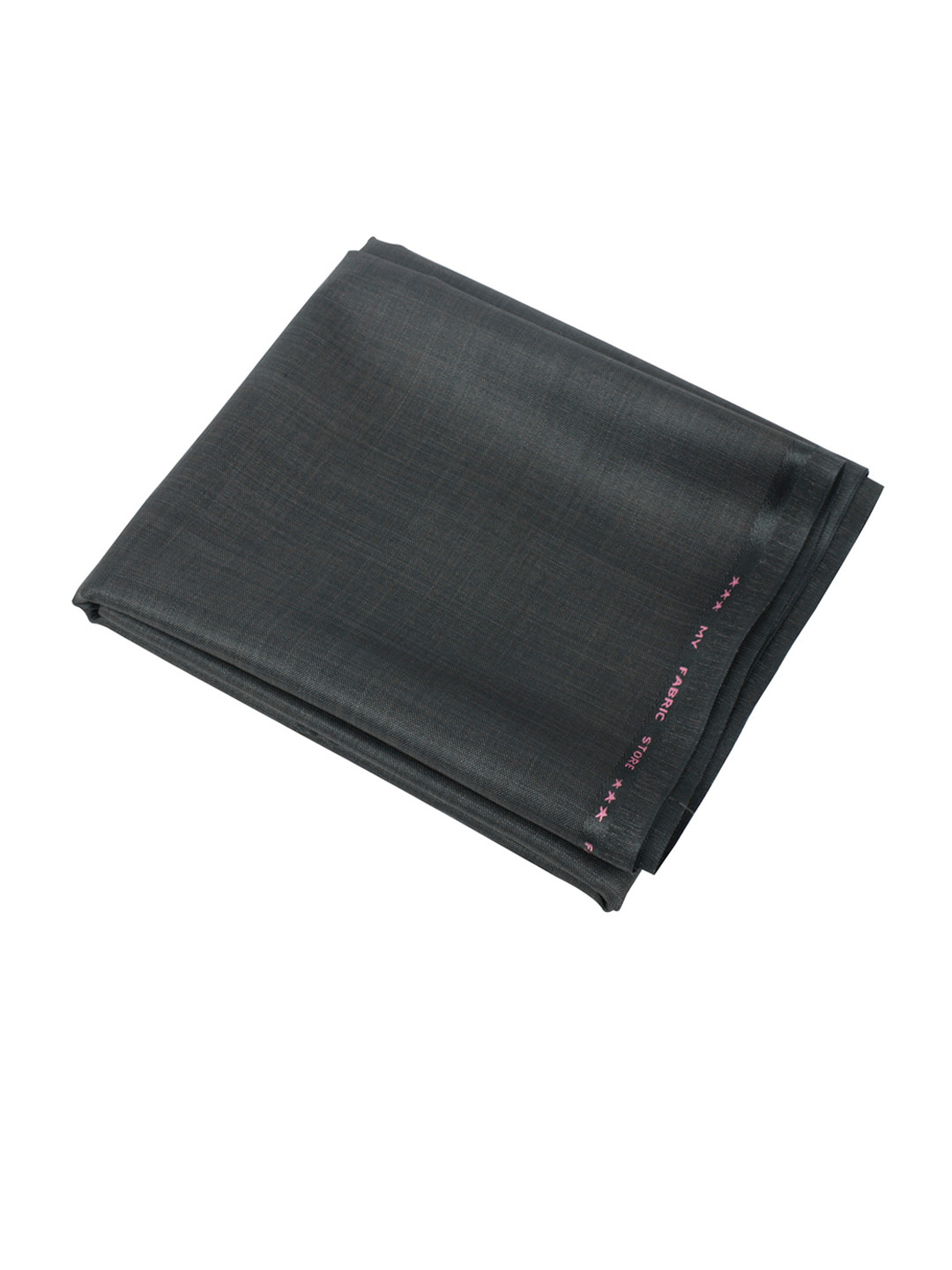My Fabric Store Men Black Trouser Clothing Fabric
