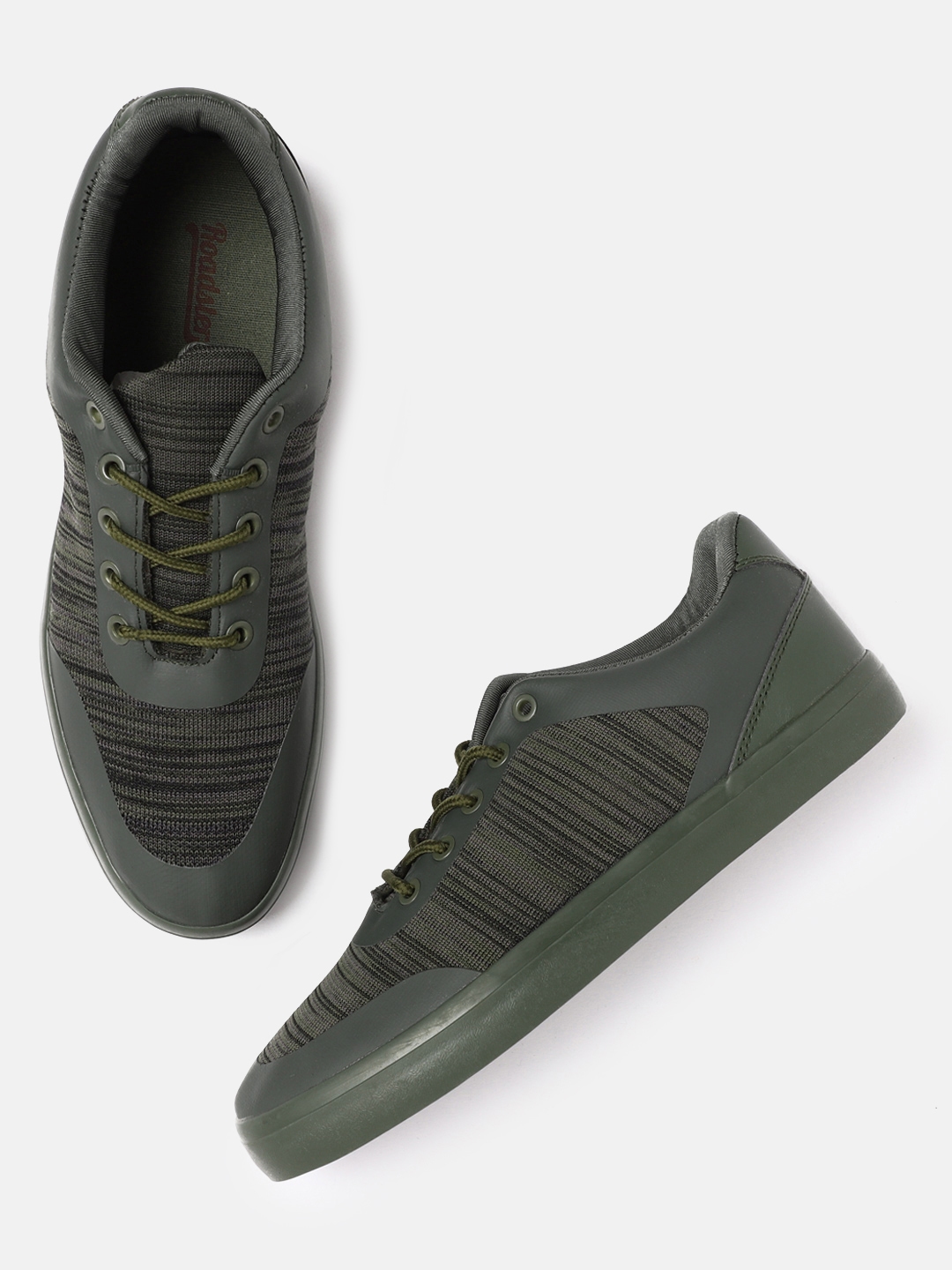 roadster olive green sneakers