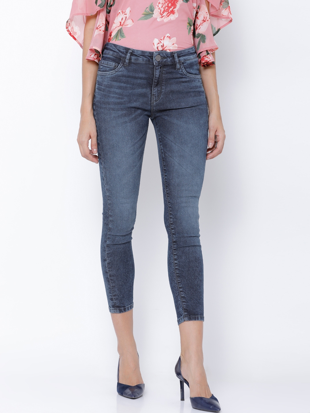 myntra ankle length jeans