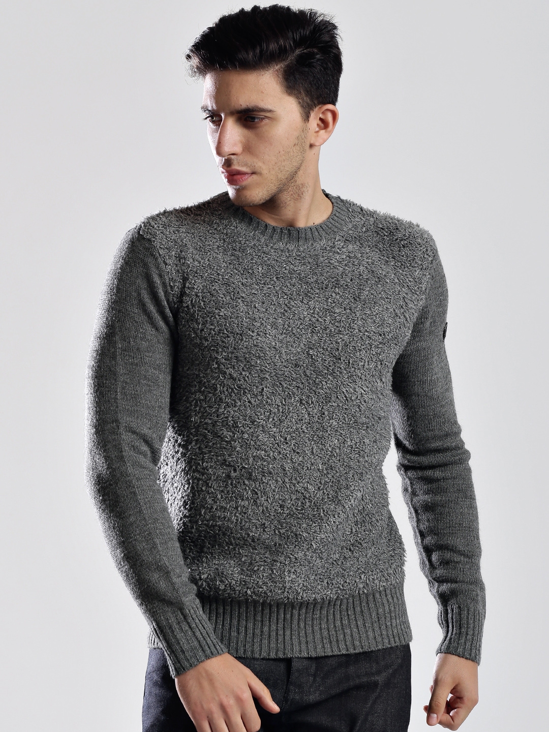 Buy Calvin Klein Jeans Grey Sweater - Sweaters for Men 554984