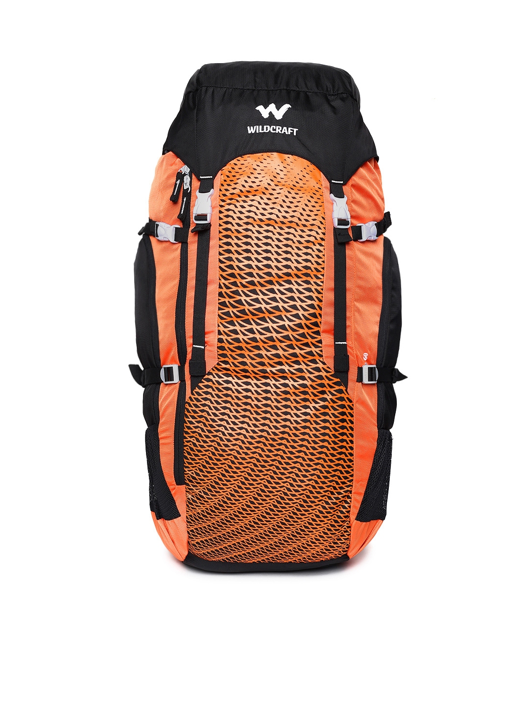 Buy Wildcraft Unisex Black Orange Verge 60 Rucksack Rucksacks for Unisex 5562585 Myntra