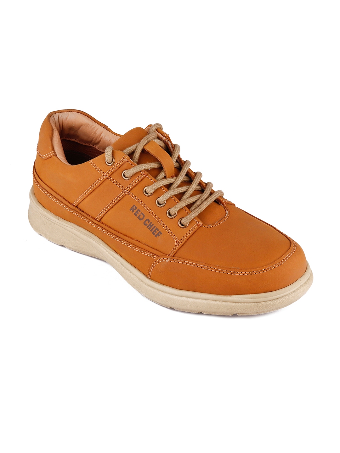Red Chief Men Brown Leather Casual Shoes (6) by Myntra
