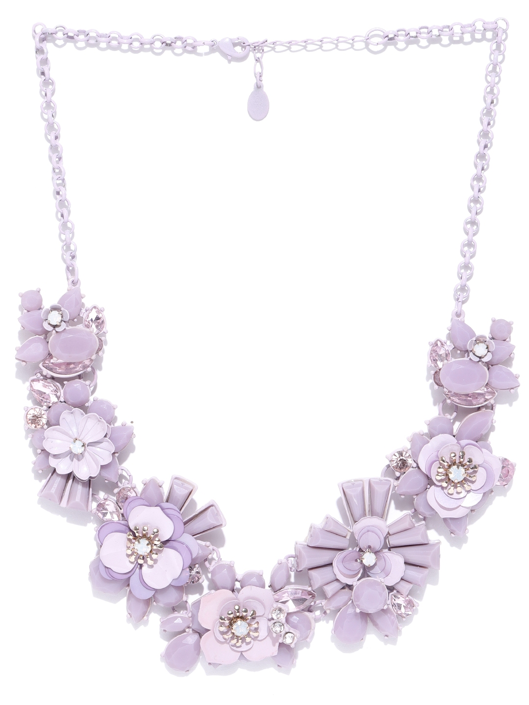 Lavender shop stone necklace