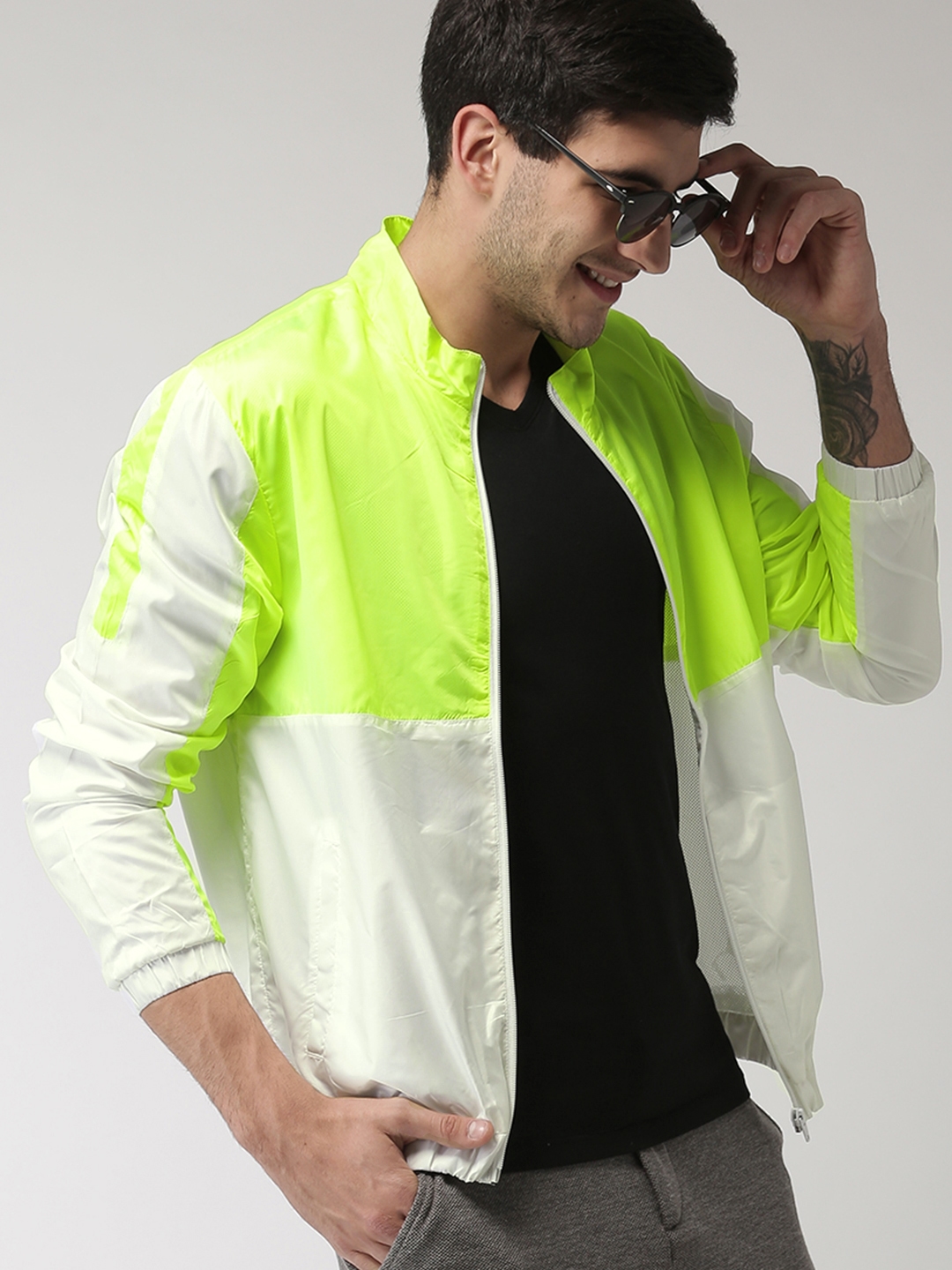 Buy Faded Green Denim Jacket for Men