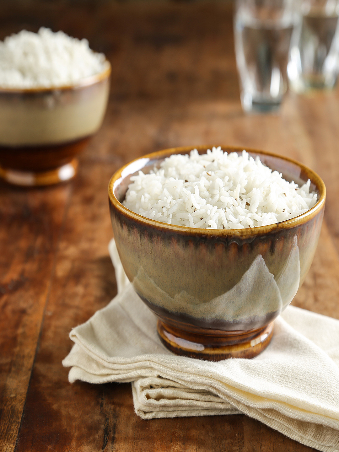 Unravel India Green Printed Stoneware Tableware