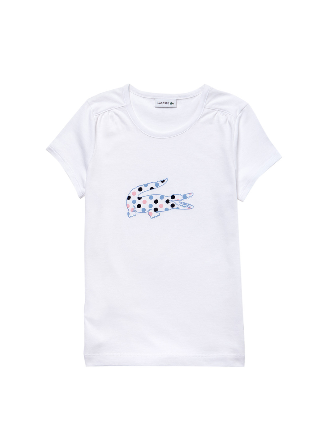 girls lacoste t shirt