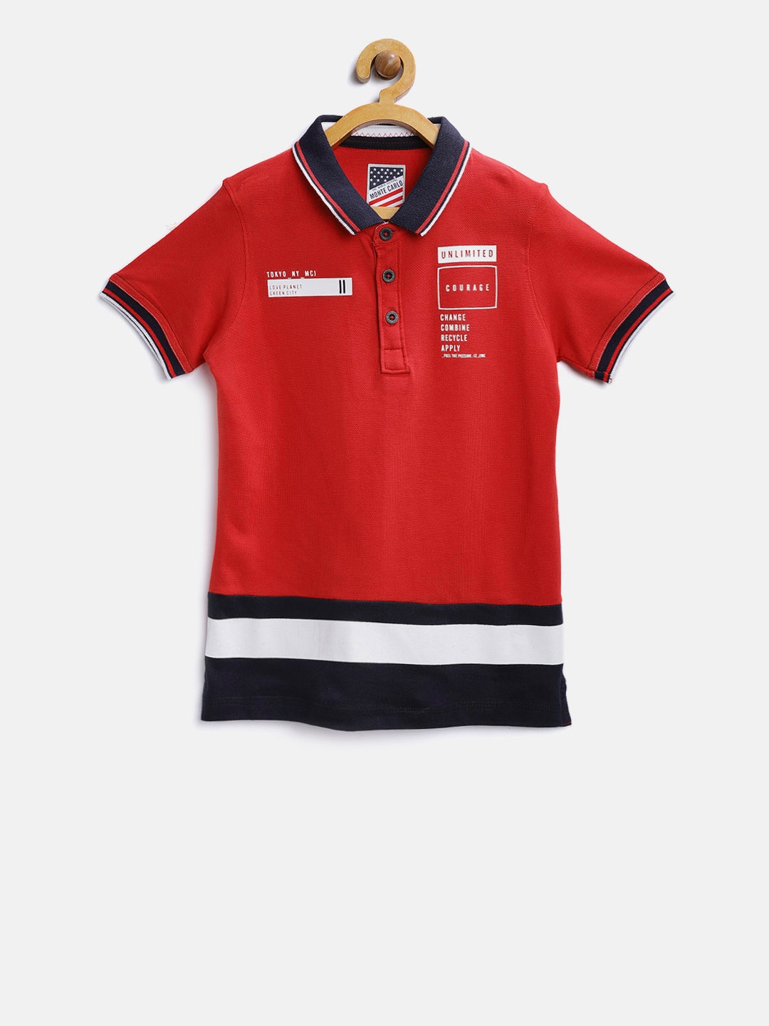 monte carlo cotton polo t shirts