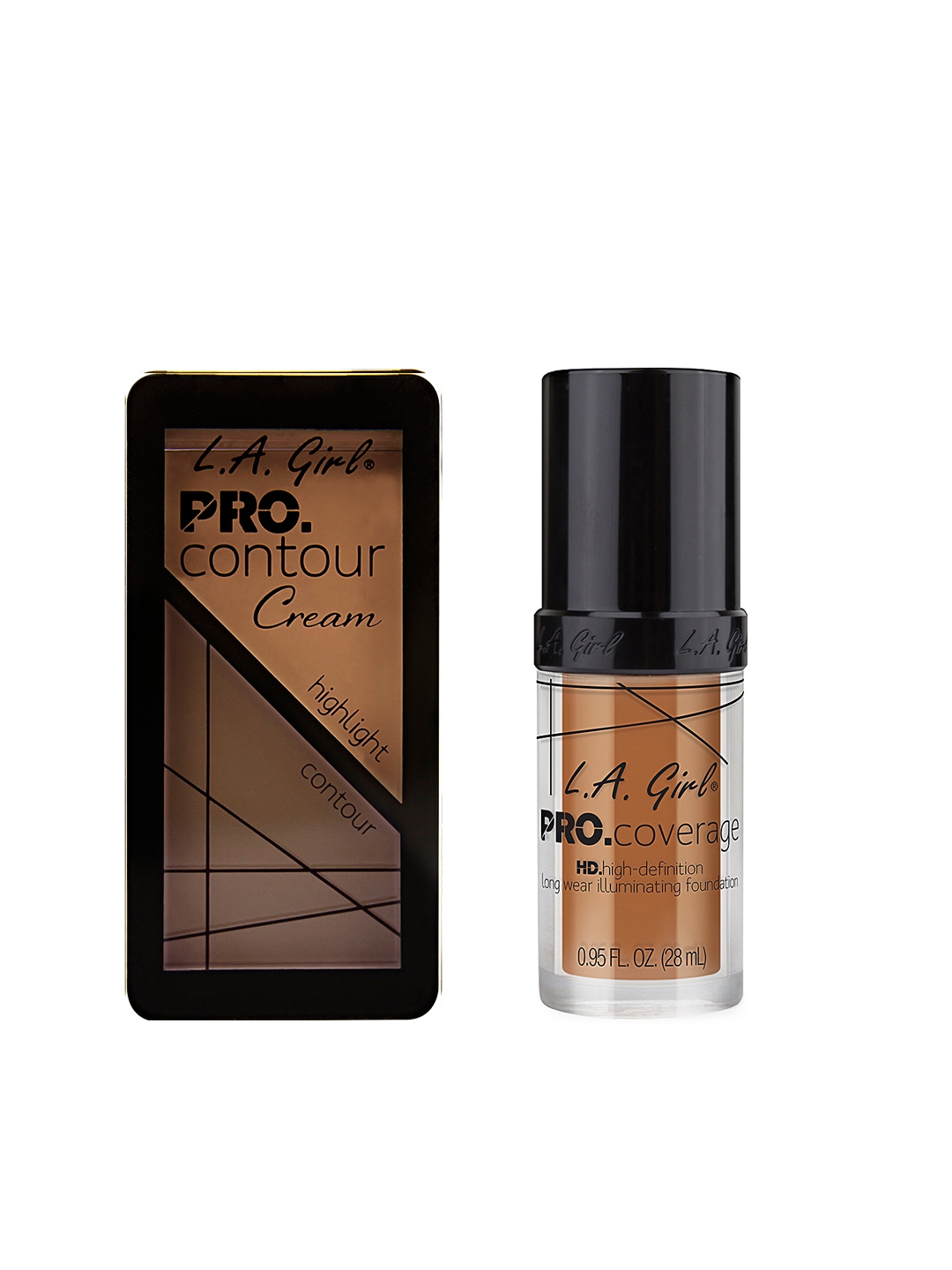 L.A GIRL PRO Coverage HD Foundation Liquid ( Shade White ) 28ml