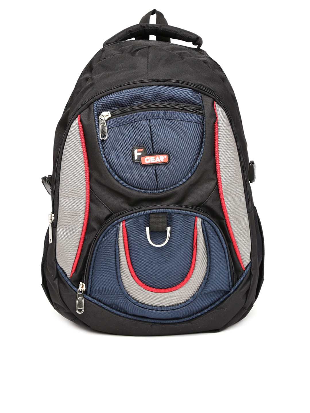 F Gear Unisex Black Blue Axe Backpack