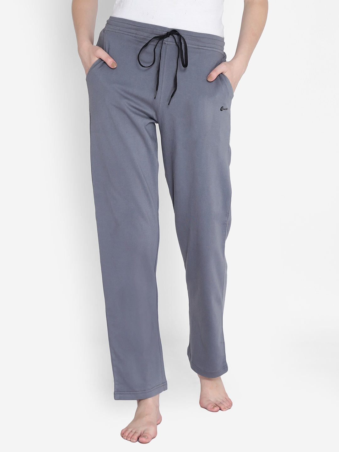Buy Claura Grey Solid Lounge Pants Lower 11  Lounge Pants for Women  5702441  Myntra