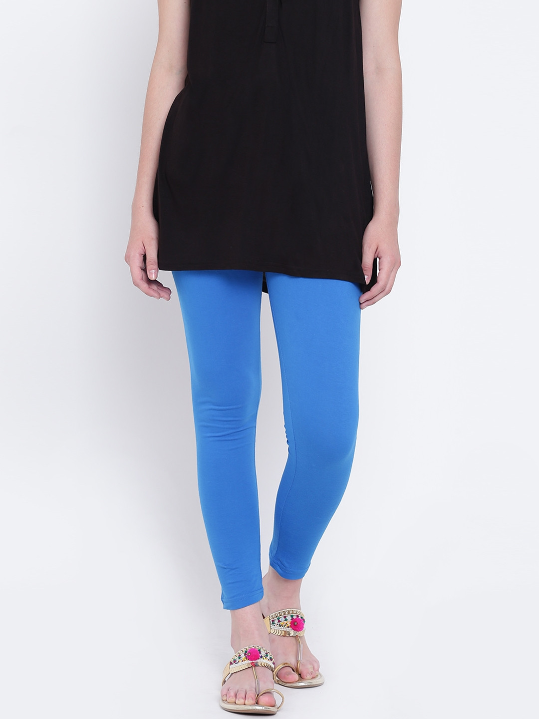 Rangriti Blue Leggings