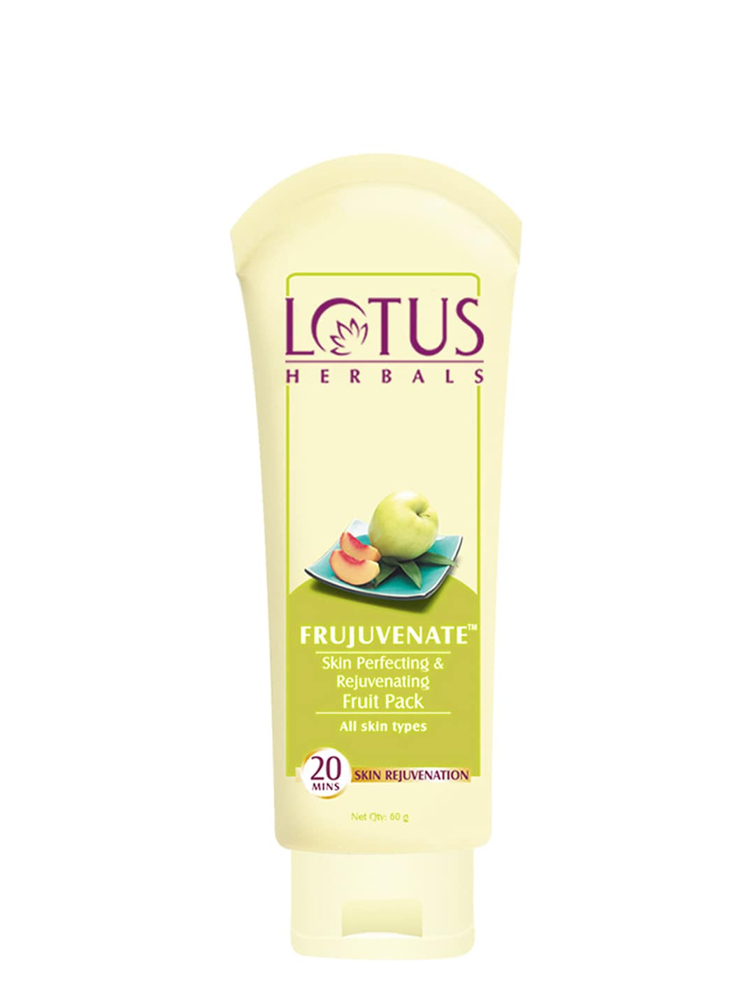 Lotus Herbals  Frujuvenate Skin Perfecting  Rejuvenating Fruit Pack 120g