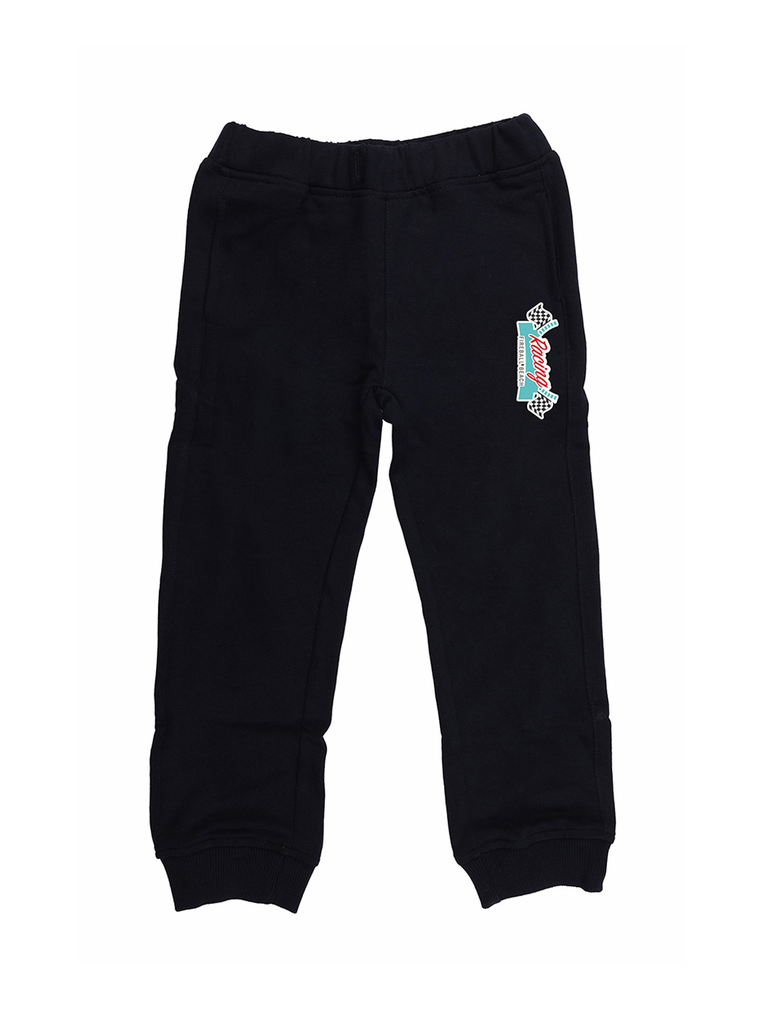 Disney by Wear Your Mind Kids Joggers Black Solid Joggers