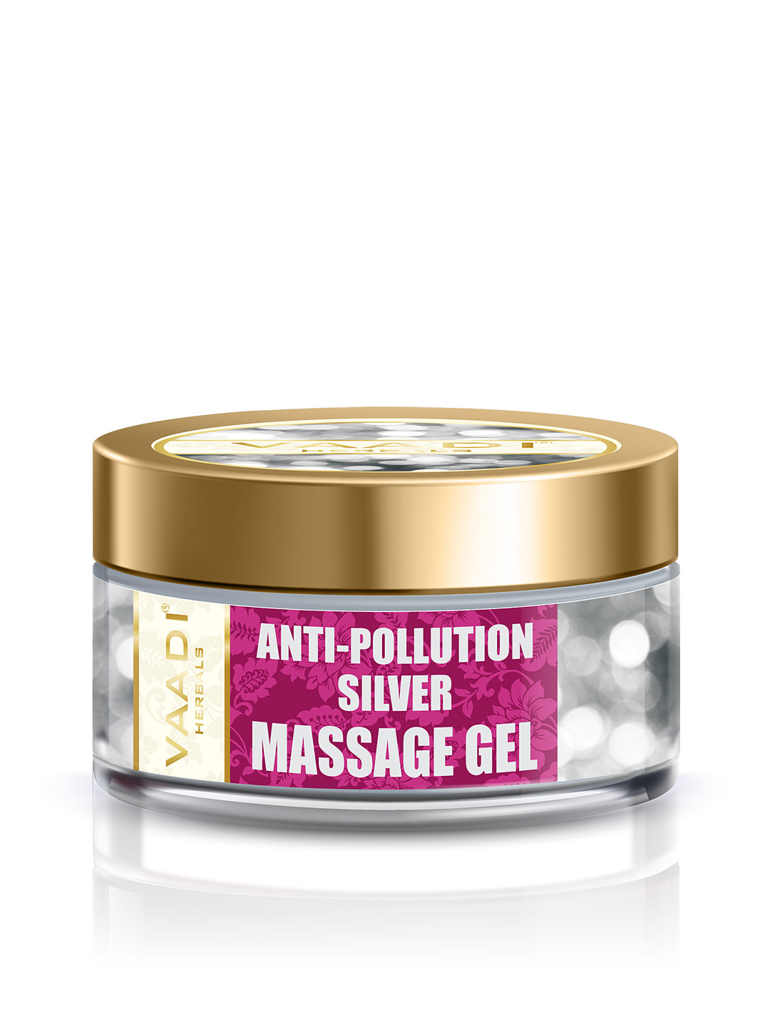 Vaadi Herbals Unisex Anti-Pollution With Pure Silver Dust & Rosemary Oil Massage Gel