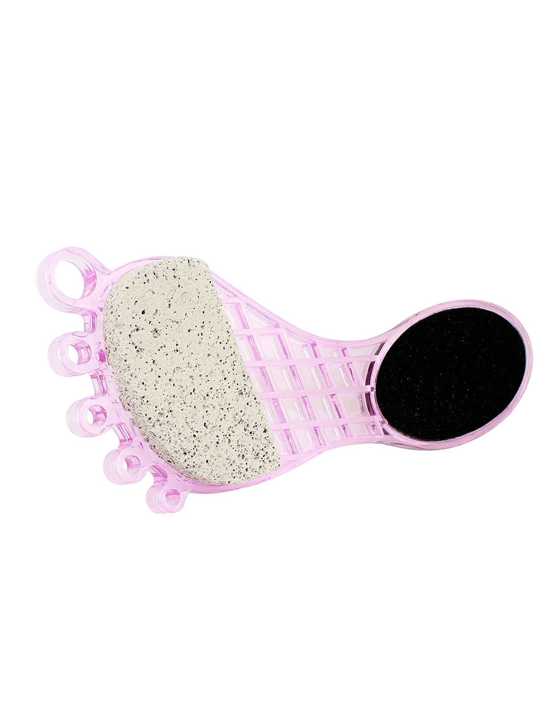 VEGA Stylish 4In1 Foot Scrubber- Pedicure Brush+Pumice Stone+Steel Scrapper+Emery PD-02 N