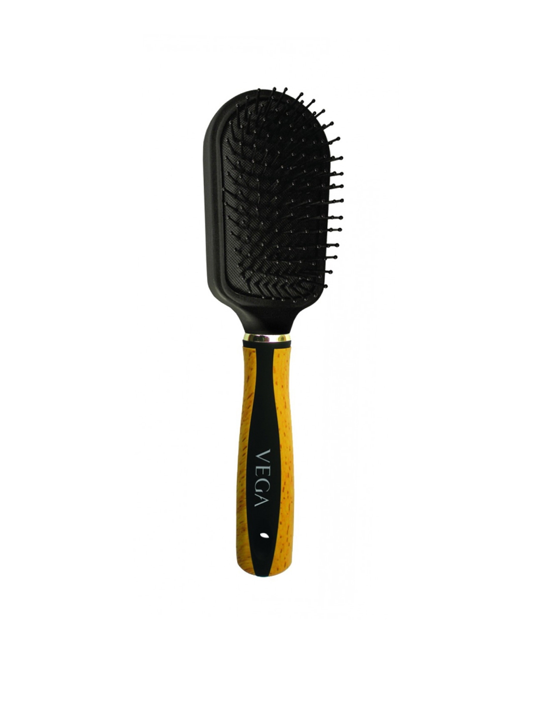 Buy VEGA Unisex Black & Beige Cushioned Paddle Hair Brush - Hair Brush And  Comb for Unisex 5911021 | Myntra