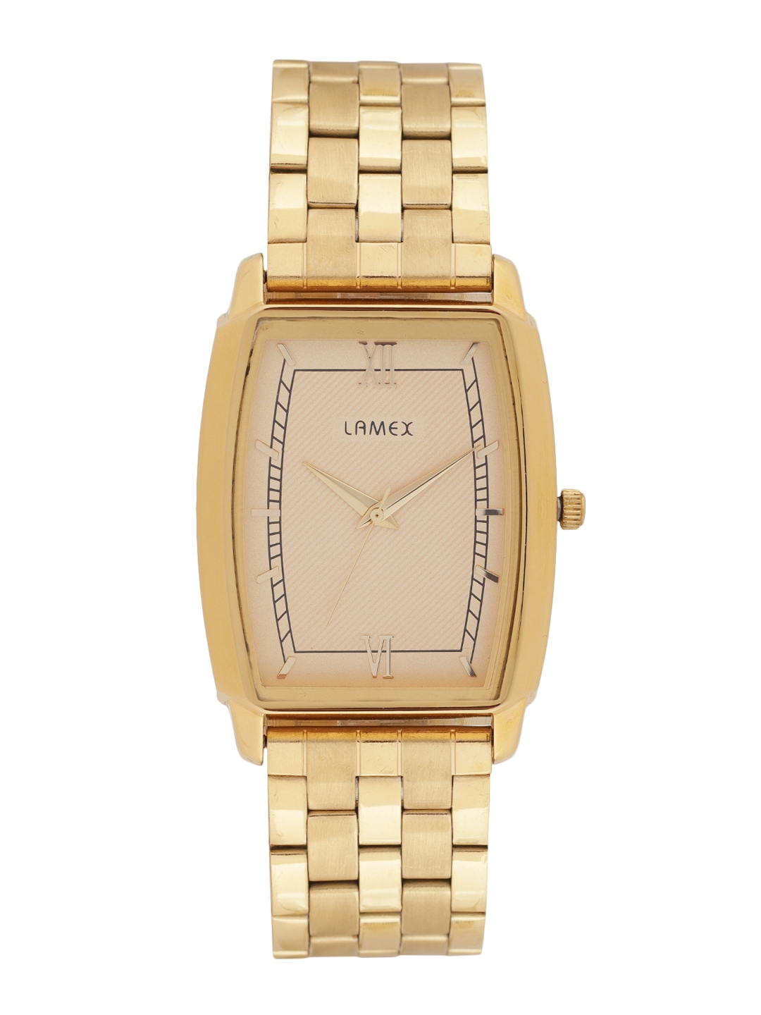Lamex golden clearance watch