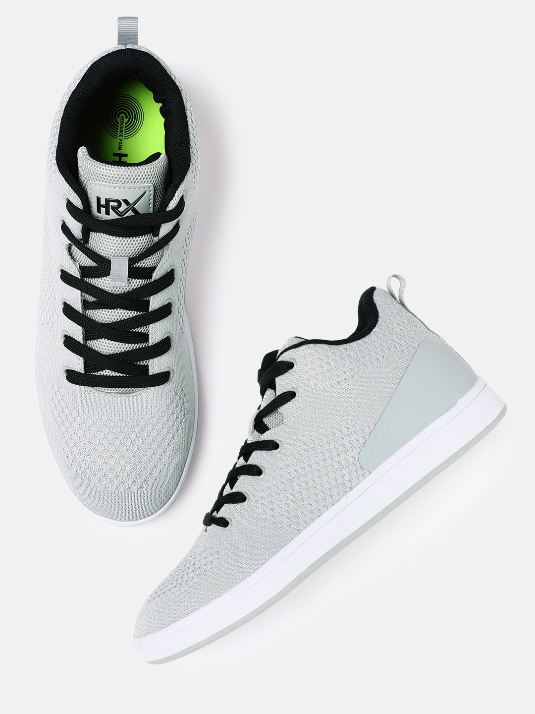 hrx grey running shoes