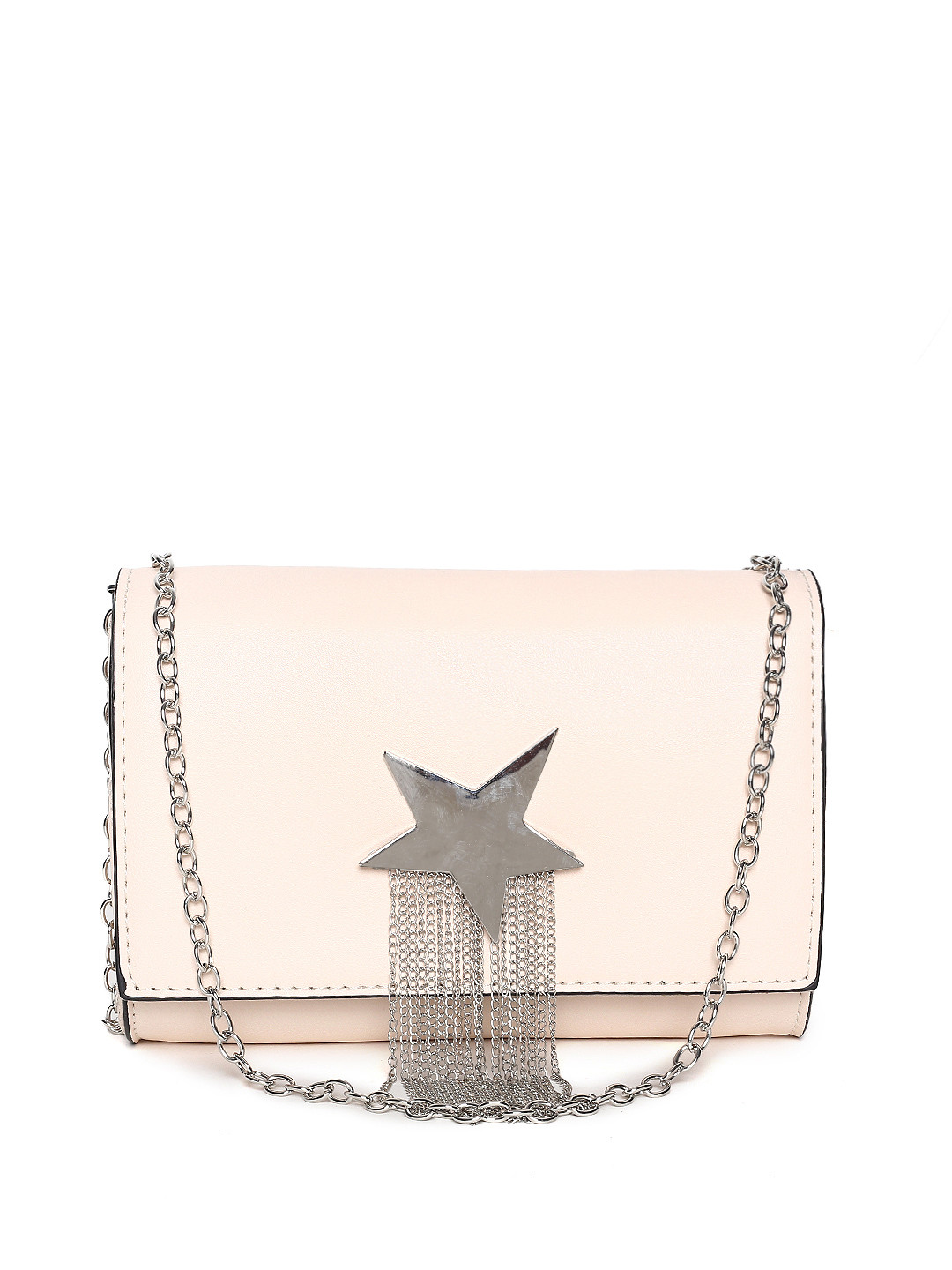 ToniQ Pink Solid Sling Bag