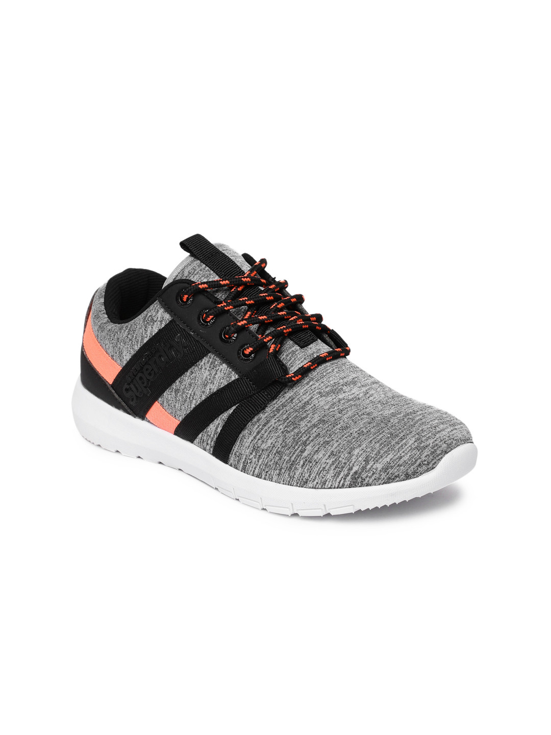 Superdry Women Grey Scuba Stadium Trainer Sneakers