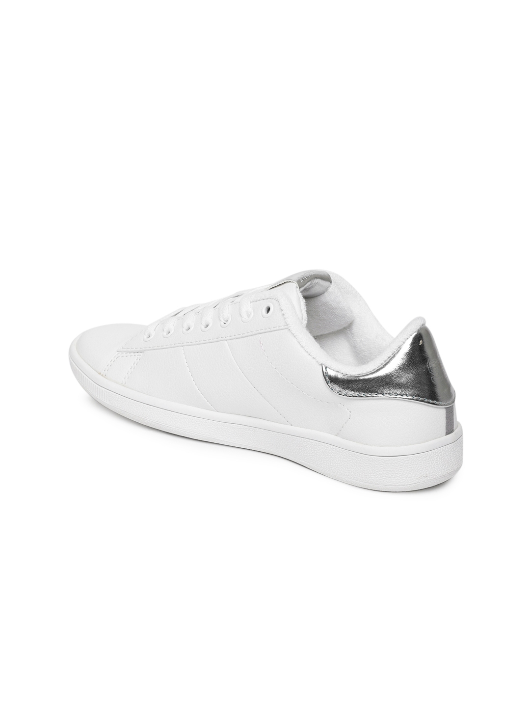New Womens Superdry Black Harper Synthetic Trainers Court Lace Up