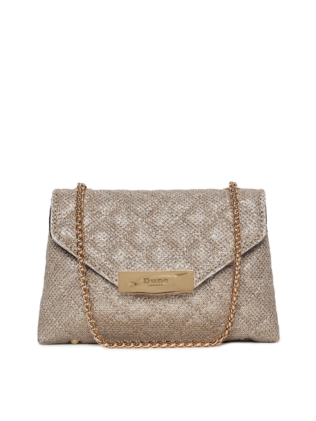 Gold clutch hot sale bag dune