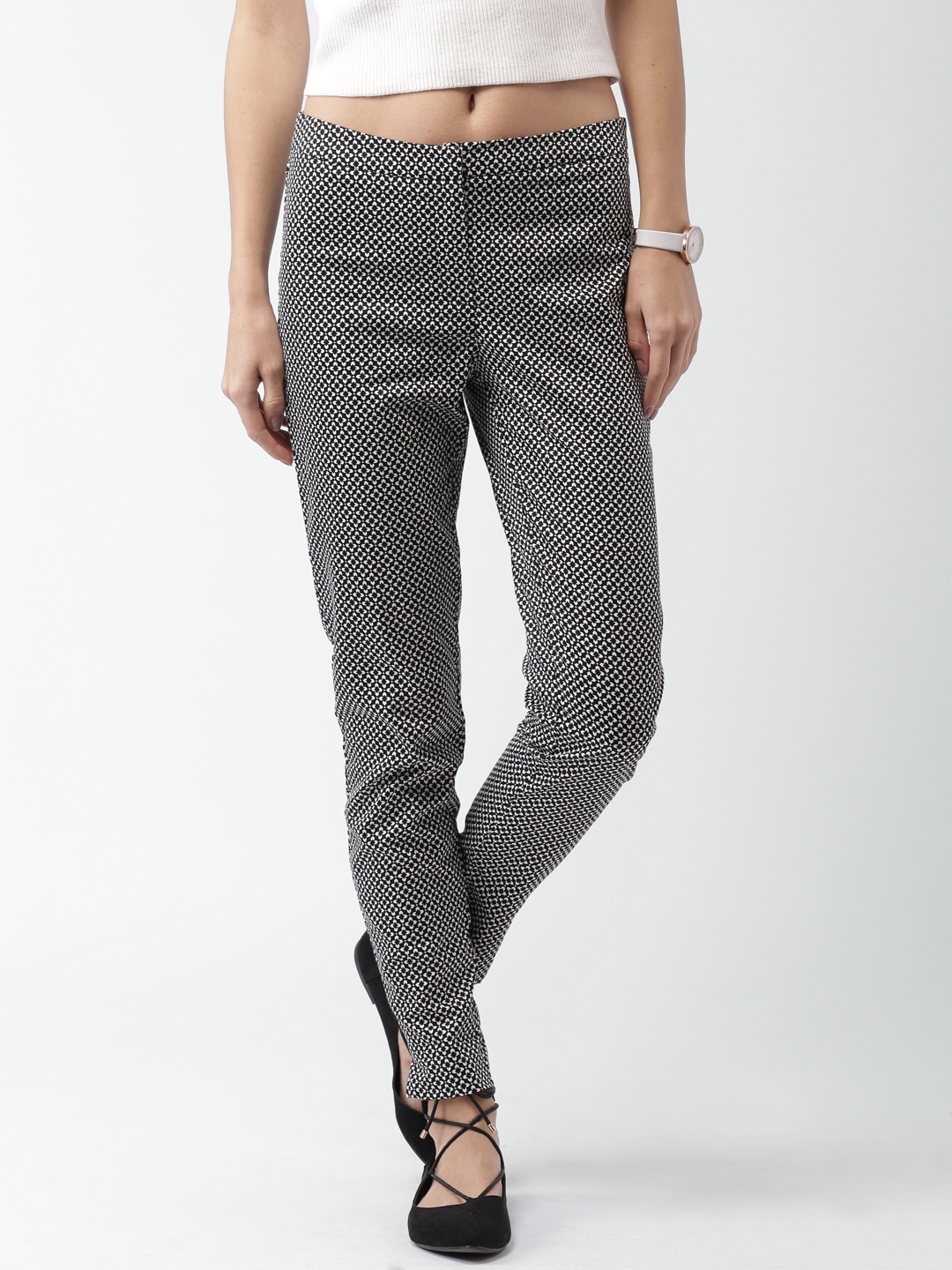 New Look Naples Black Slim Leg Womens Trousers  Stockpoint Apparel Outlet