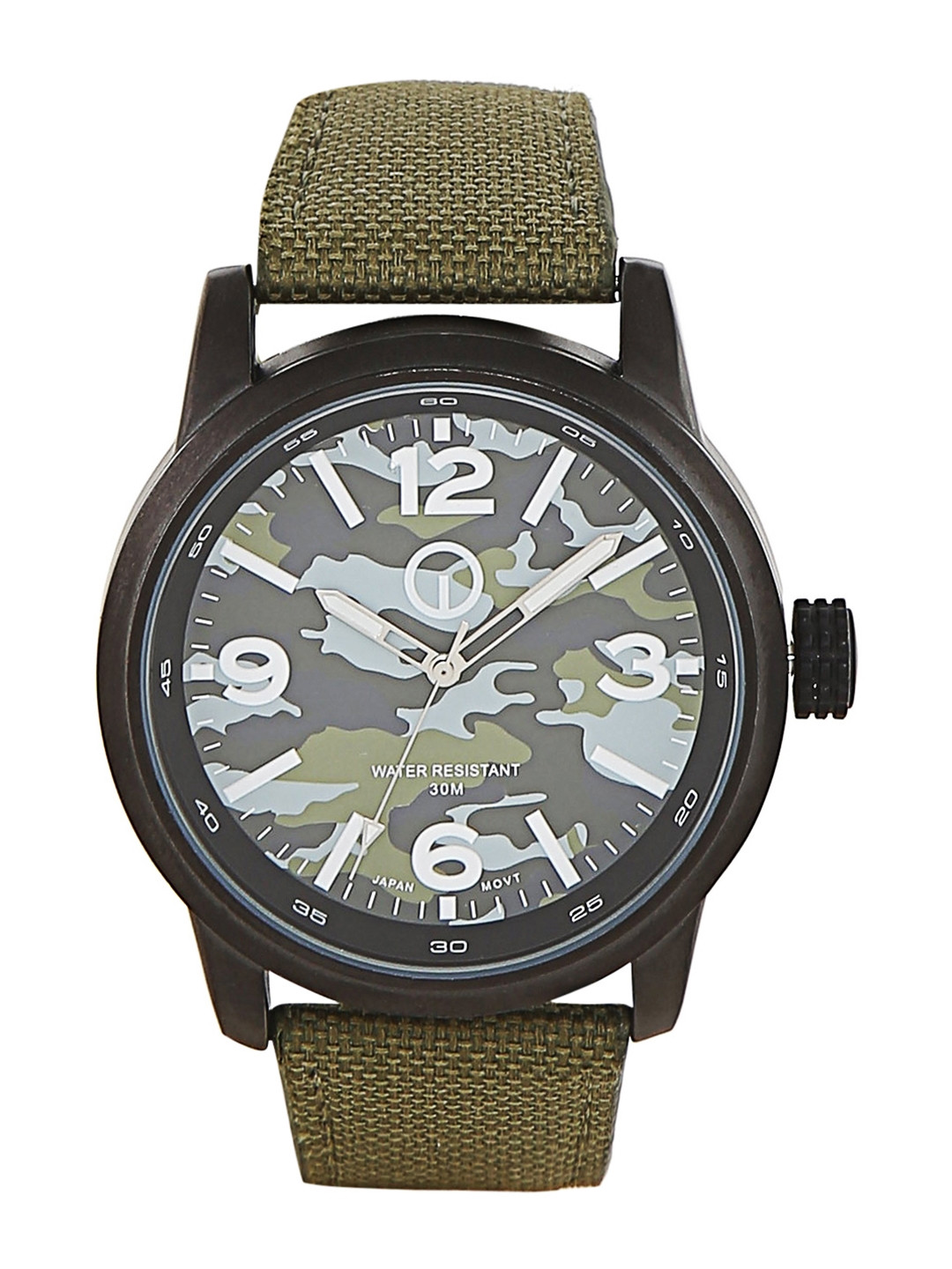 Buy Integriti Men Olive Green Analogue 
