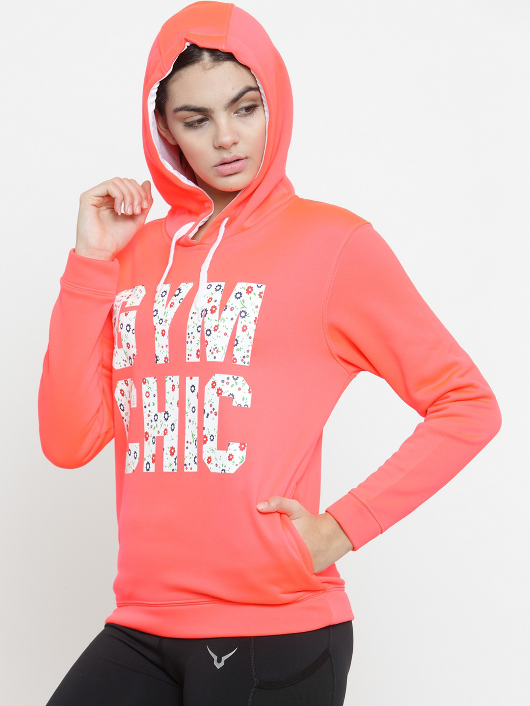 Invincible Women Printed Hoodie