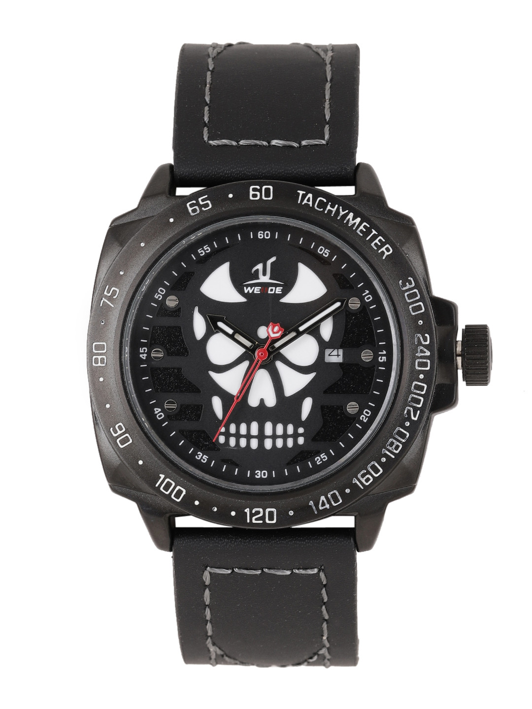 WEIDE Men Black Analogue Watch UV1510B-2C