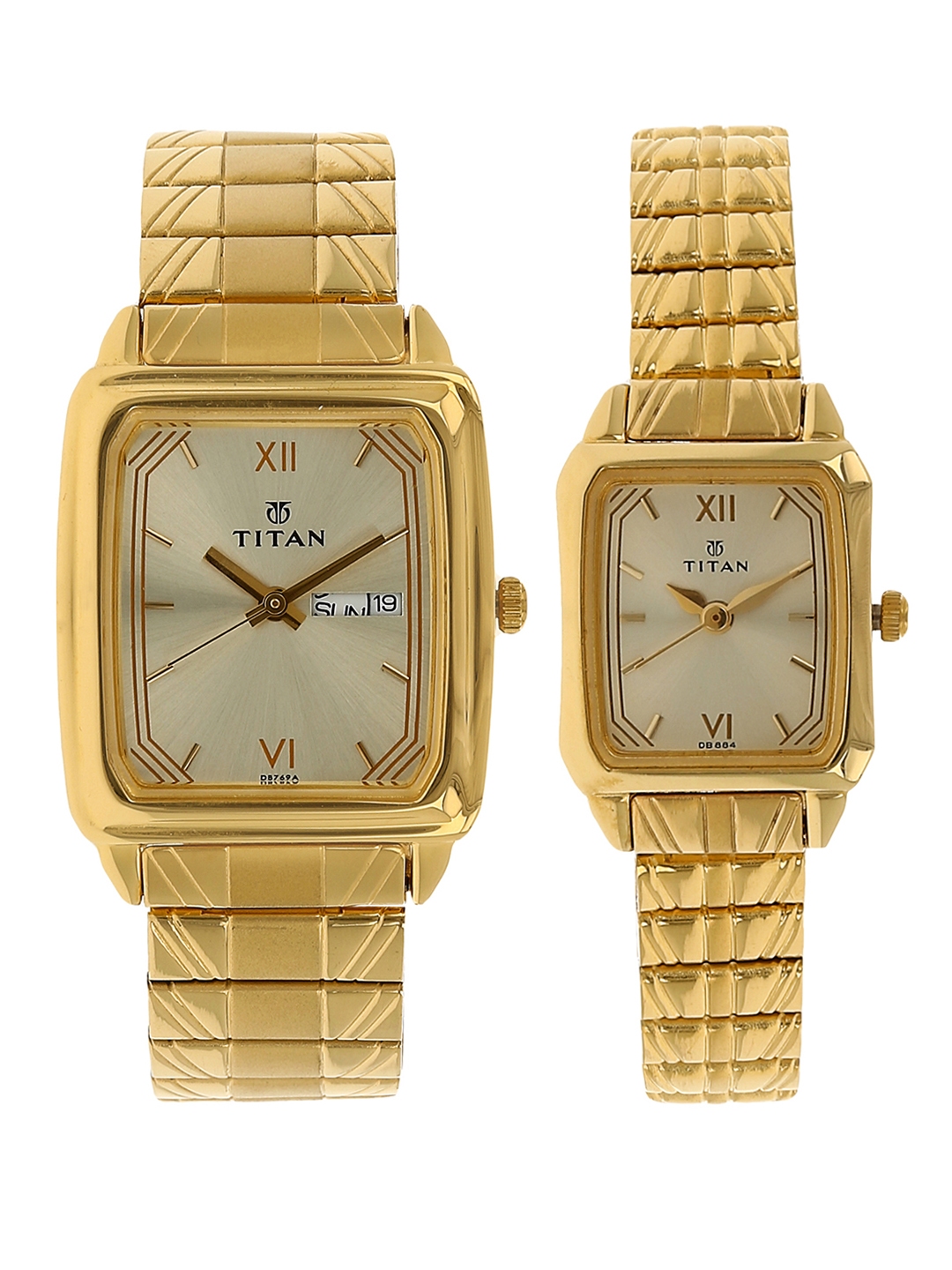 Titan Karishma Bandhan Men Gold Analogue Watch Gift Set NL15812488YM05
