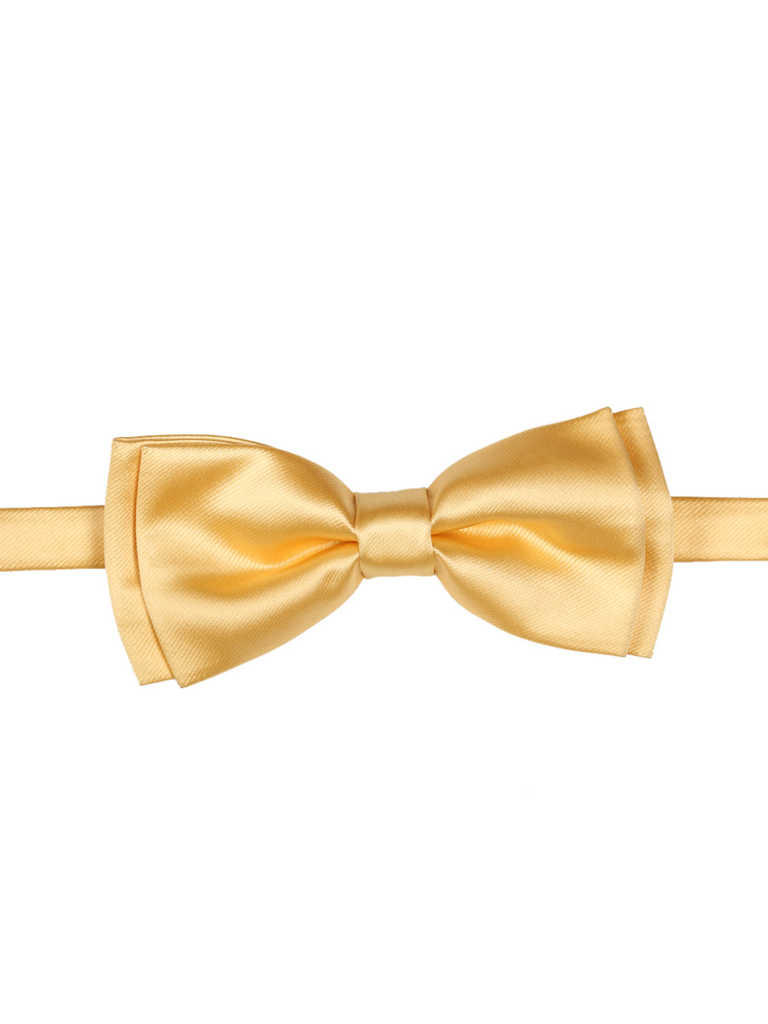 Tossido Yellow Solid Bow Tie