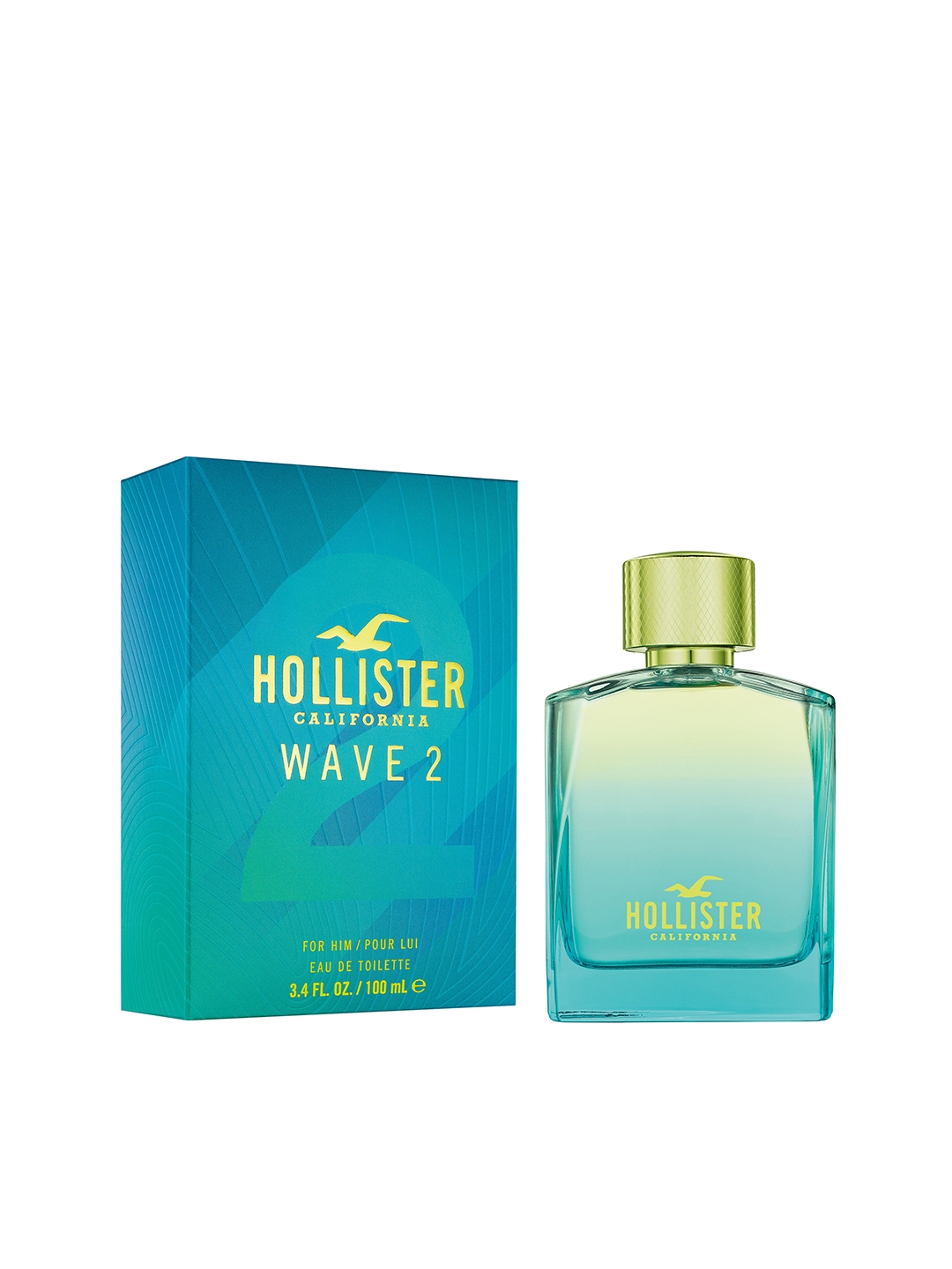 hollister wave 2 for her 100ml