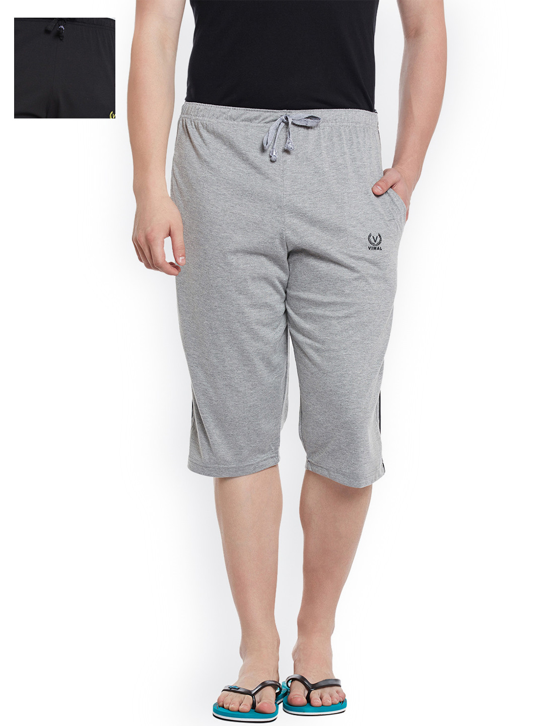 MACK JONNEY Men Pack of 2 Lounge Shorts C2B_C2M_02