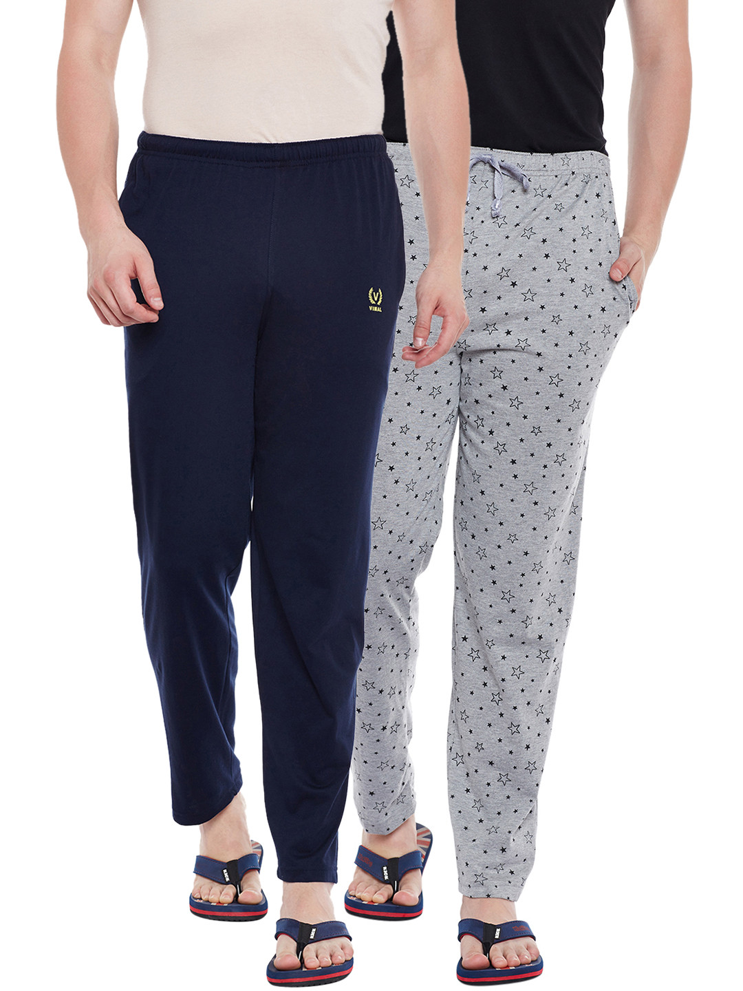MACK JONNEY Men Pack Of 2 Lounge Pants D10N_D1PRT1M_002