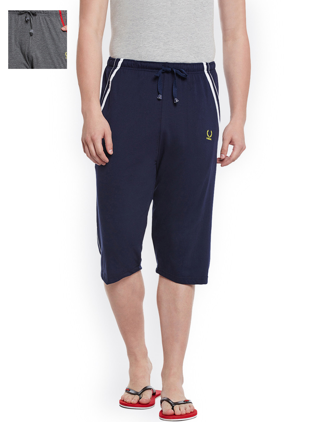 MACK JONNEY Men Pack of 2 Lounge Shorts C5A_C5N_02