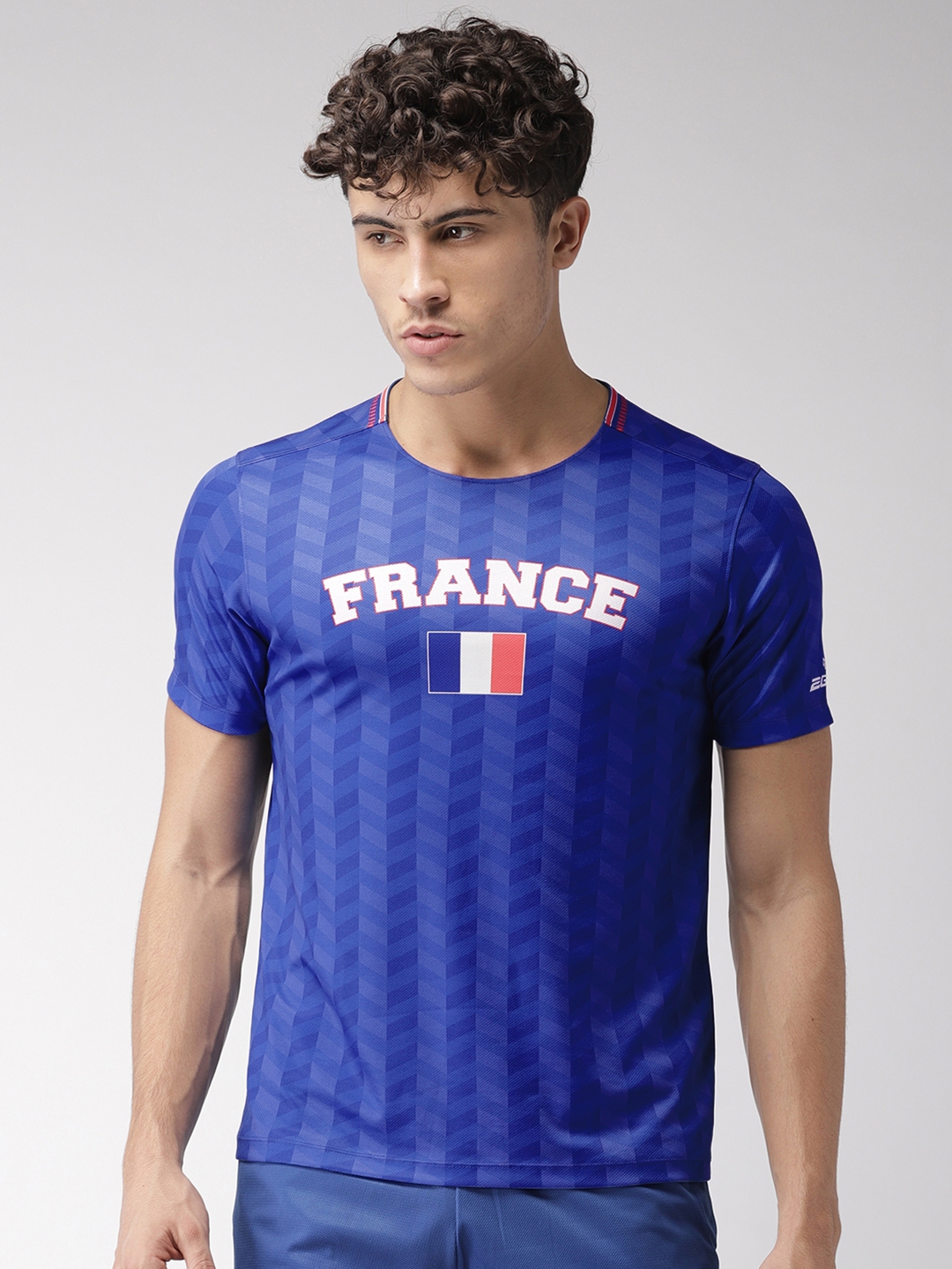 Intarsia Football T-Shirt - Men - Ready-to-Wear