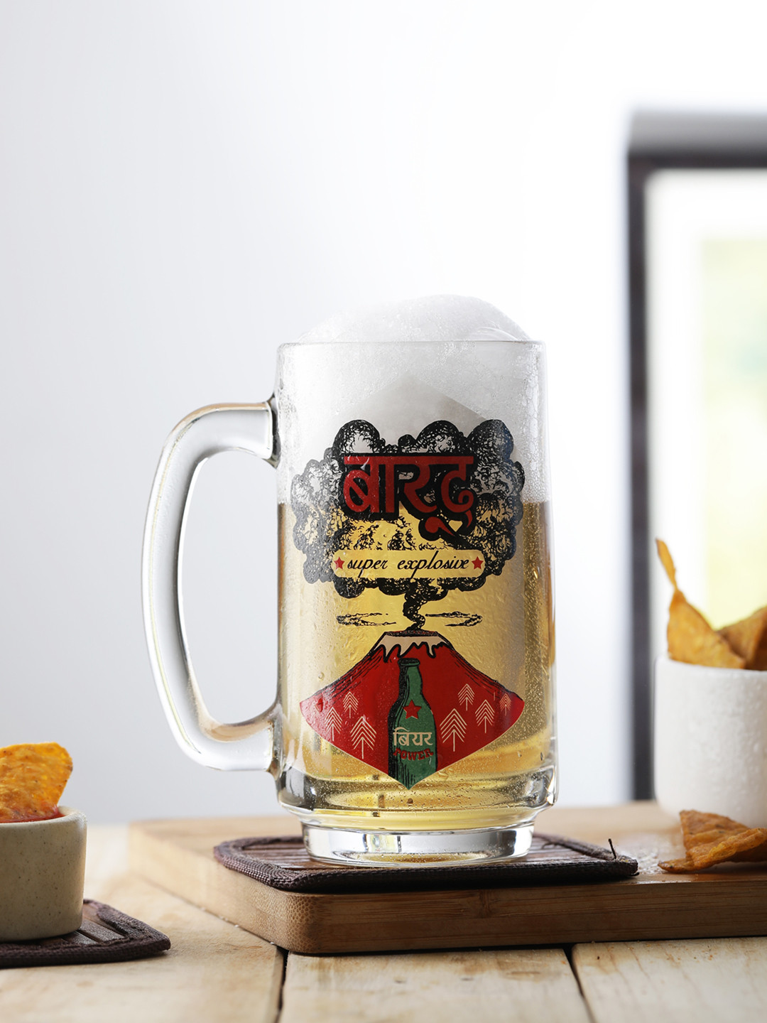 EK DO DHAI BAROOD Beer Mug 357 ml