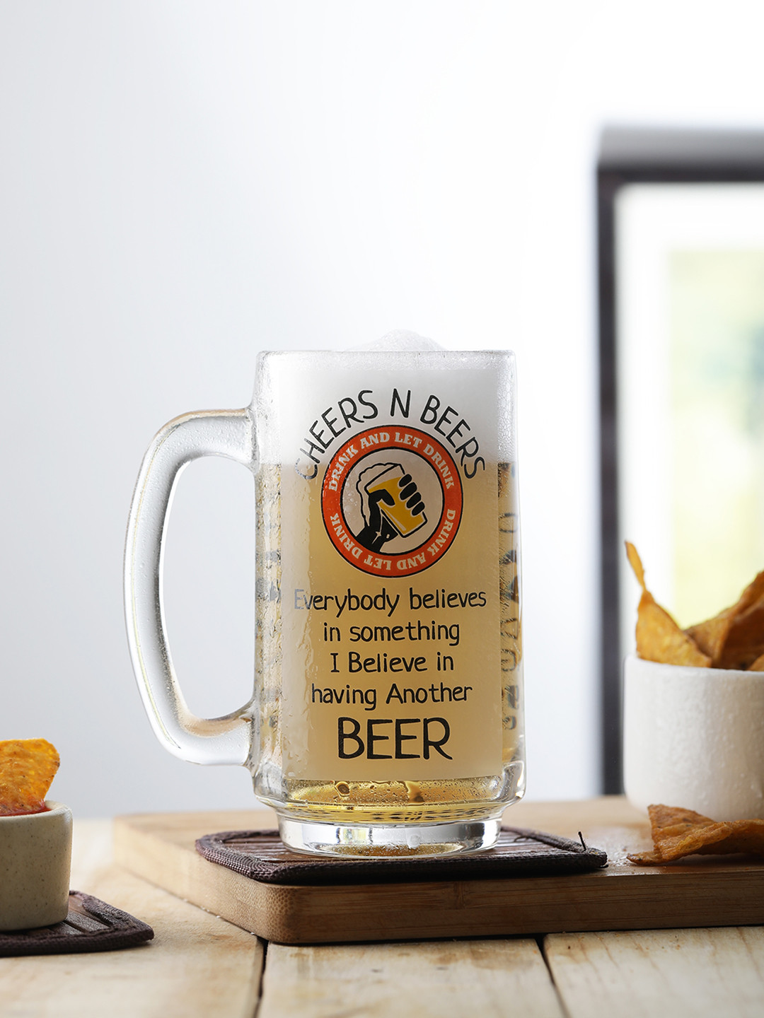 EK DO DHAI TALLI TALK Beer Mug 357 ml